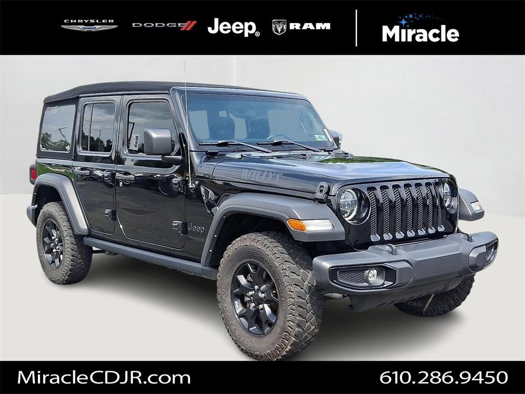 used 2022 Jeep Wrangler Unlimited car, priced at $32,995