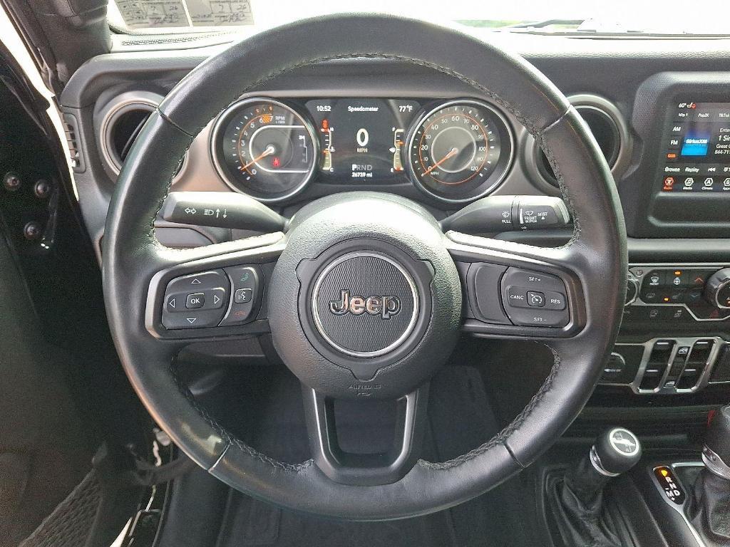 used 2022 Jeep Wrangler Unlimited car, priced at $31,558