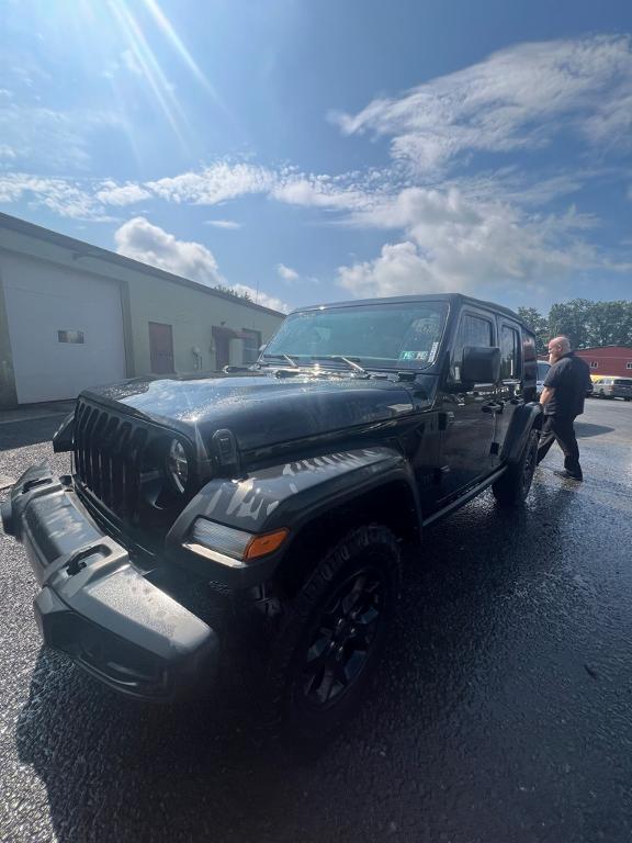 used 2022 Jeep Wrangler Unlimited car, priced at $32,995