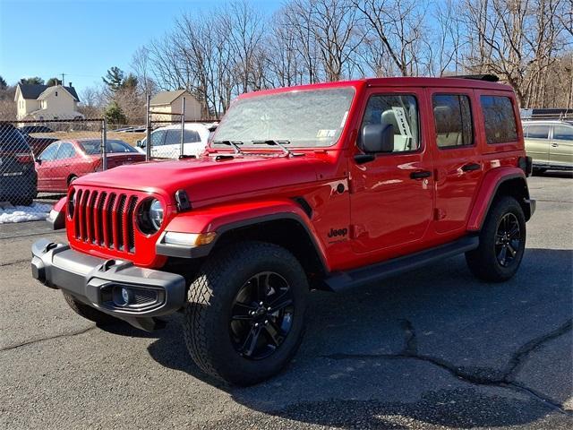 used 2022 Jeep Wrangler Unlimited car, priced at $41,895