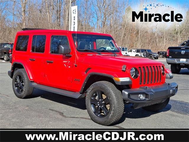 used 2022 Jeep Wrangler Unlimited car, priced at $41,895