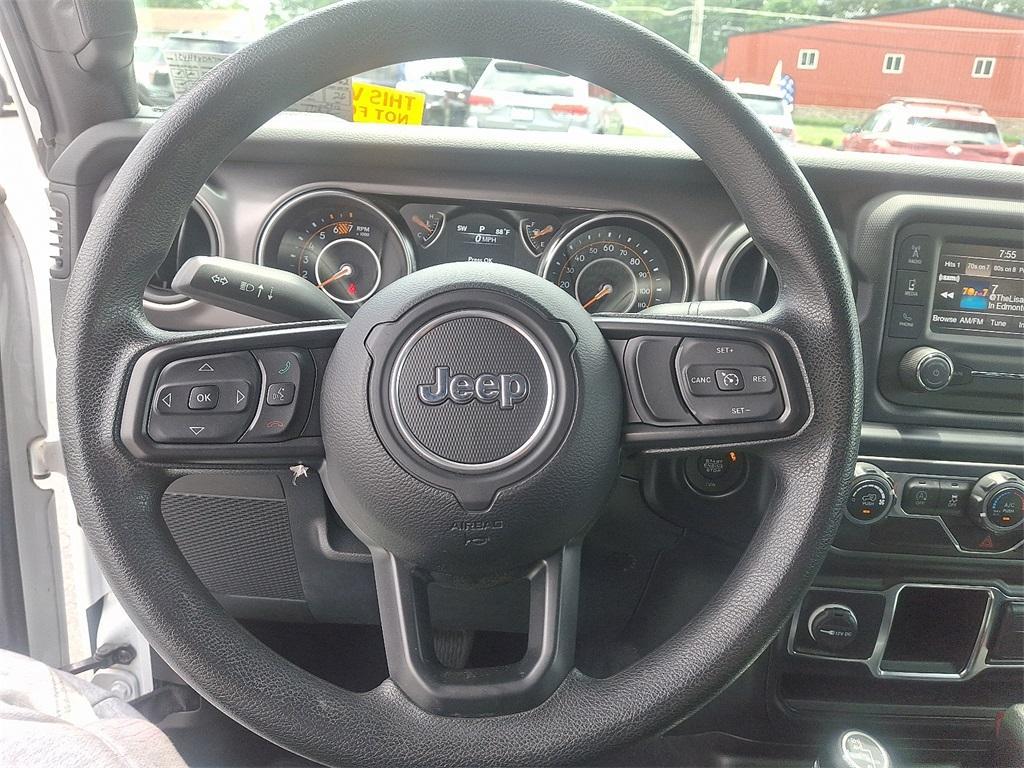 used 2021 Jeep Wrangler Unlimited car, priced at $32,477