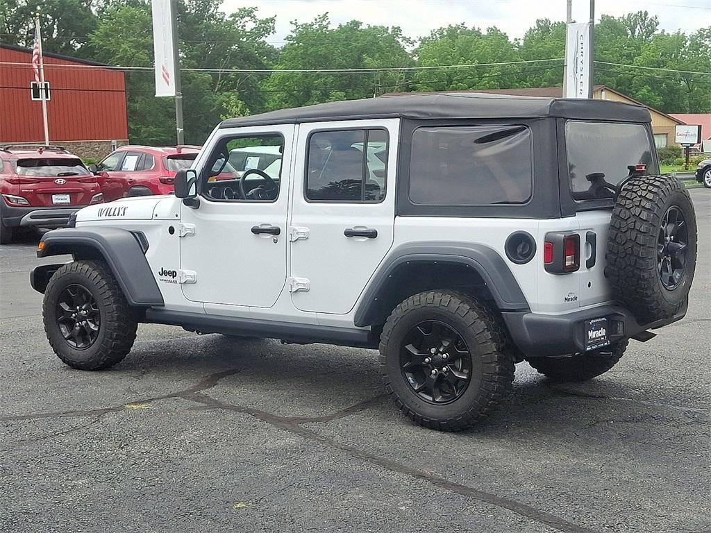 used 2021 Jeep Wrangler Unlimited car, priced at $32,477