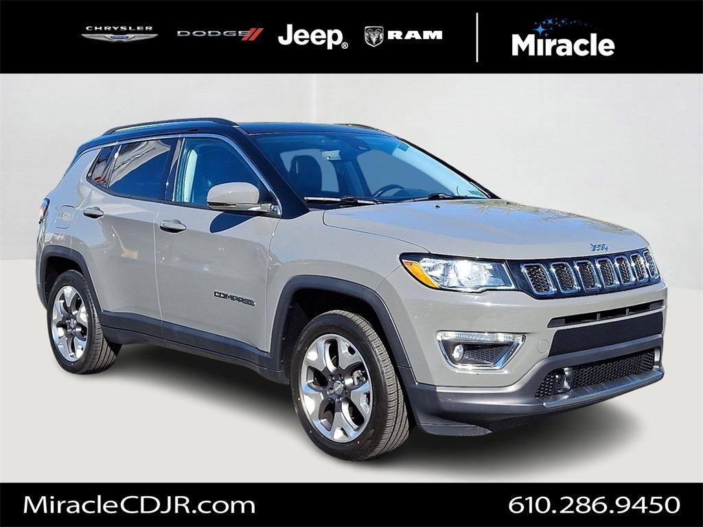 used 2021 Jeep Compass car, priced at $18,895