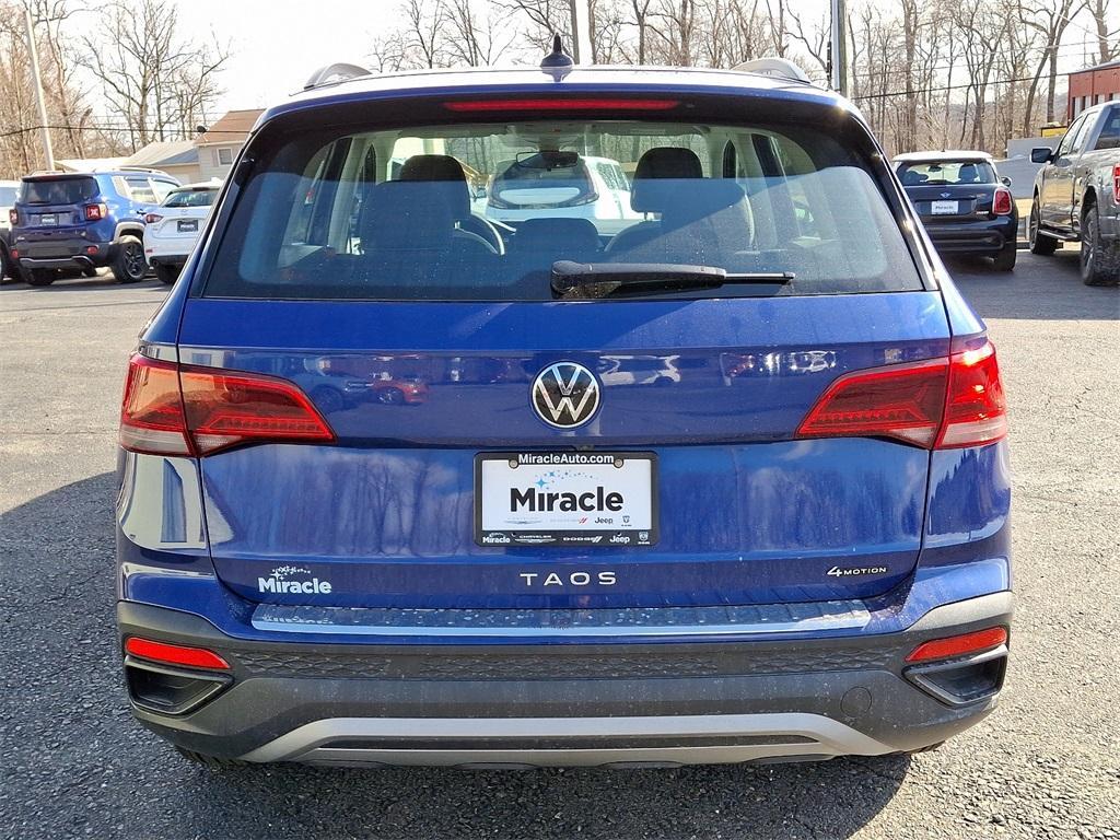 used 2023 Volkswagen Taos car, priced at $20,996