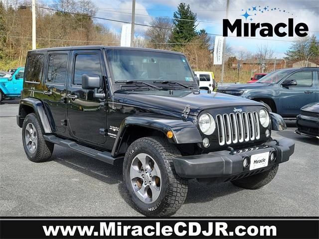 used 2016 Jeep Wrangler Unlimited car, priced at $23,434