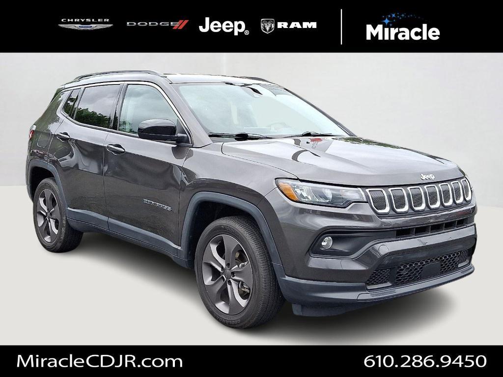 used 2022 Jeep Compass car, priced at $22,665