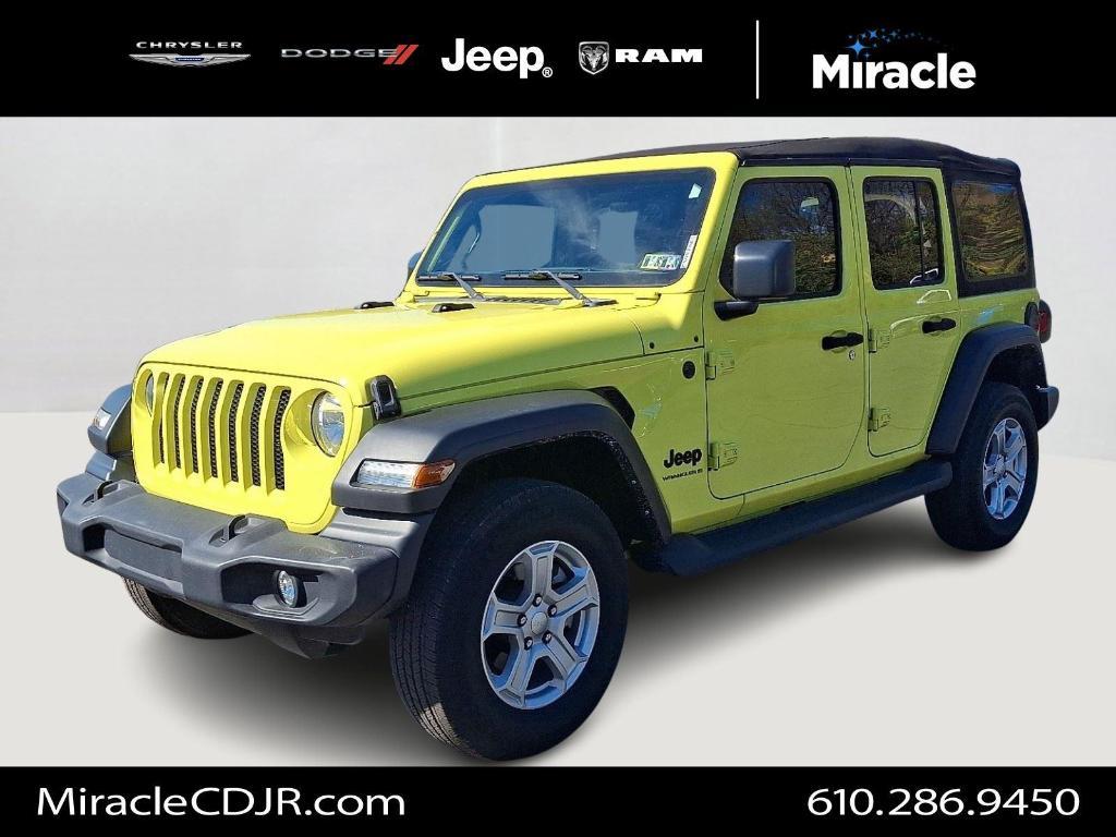used 2023 Jeep Wrangler car, priced at $32,895