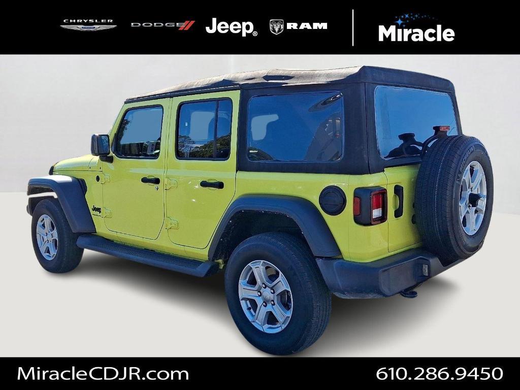 used 2023 Jeep Wrangler car, priced at $32,895