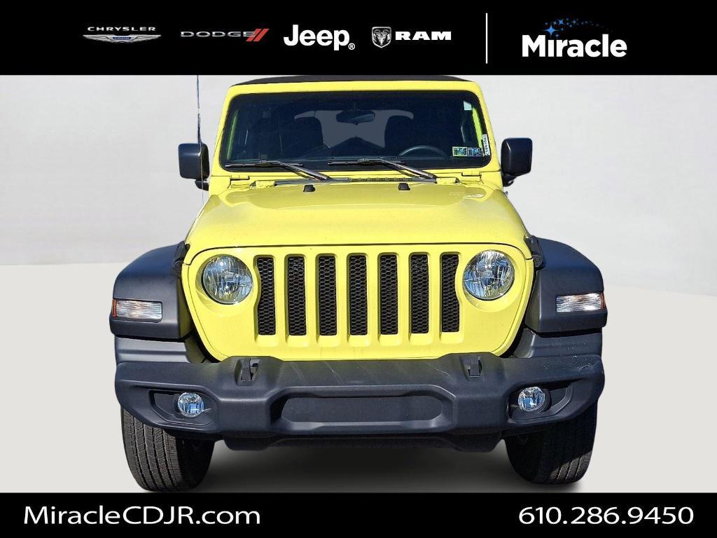 used 2023 Jeep Wrangler car, priced at $32,895