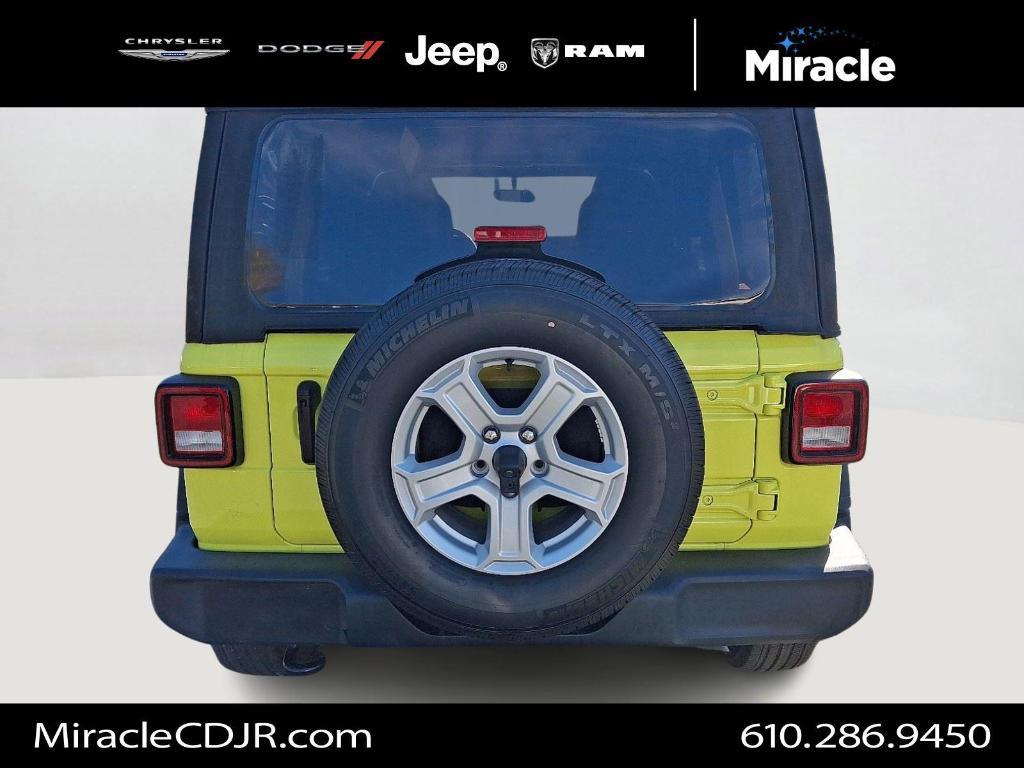 used 2023 Jeep Wrangler car, priced at $32,895