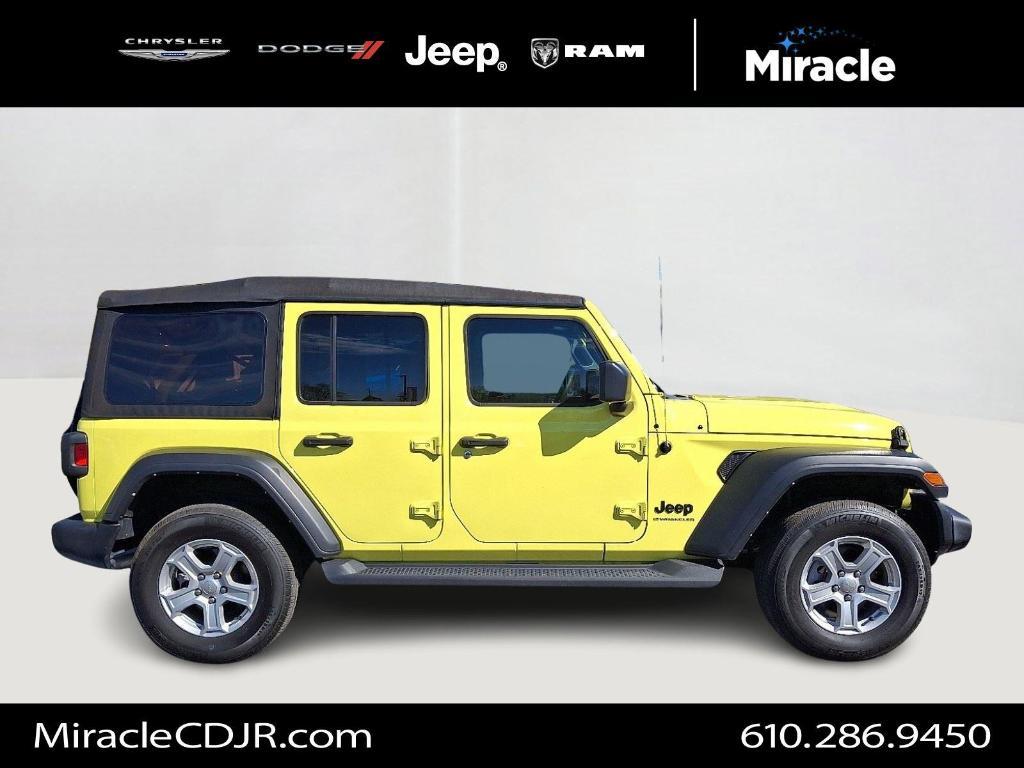 used 2023 Jeep Wrangler car, priced at $32,895