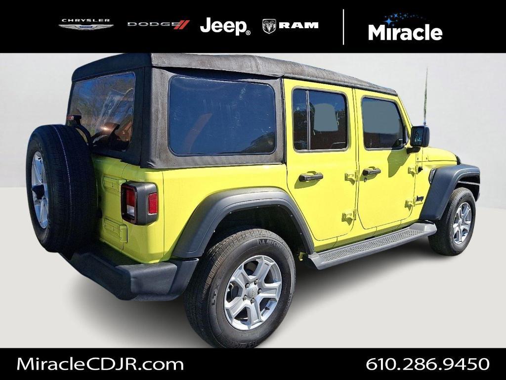 used 2023 Jeep Wrangler car, priced at $32,895
