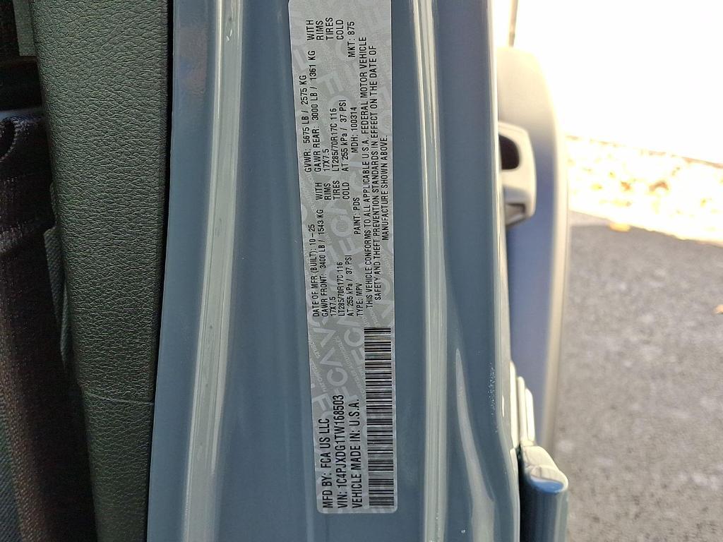 new 2026 Jeep Wrangler car, priced at $55,700