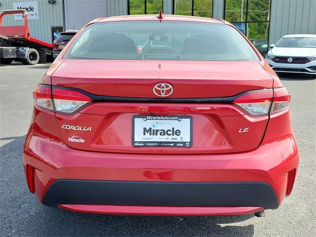used 2021 Toyota Corolla car, priced at $17,444