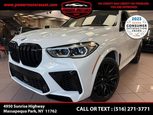 used 2021 BMW X5 M car, priced at $64,900