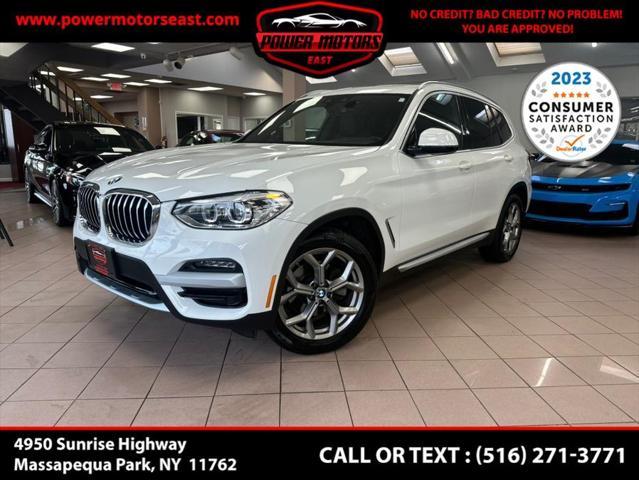 used 2021 BMW X3 car, priced at $18,300