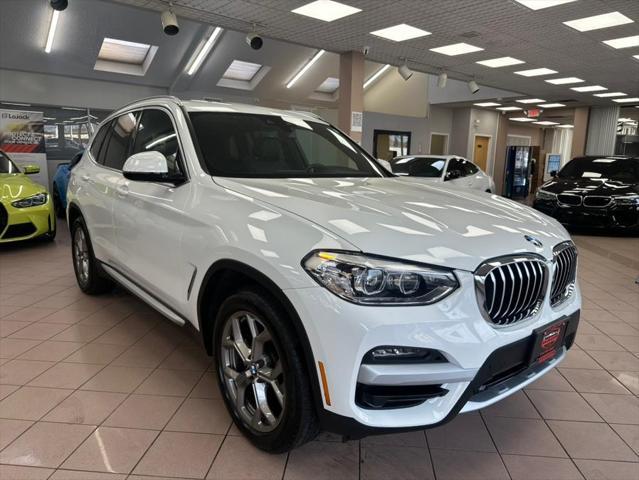 used 2021 BMW X3 car, priced at $18,300