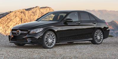 used 2021 Mercedes-Benz AMG C 43 car, priced at $34,900