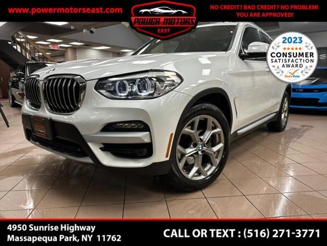 used 2021 BMW X3 car, priced at $18,300