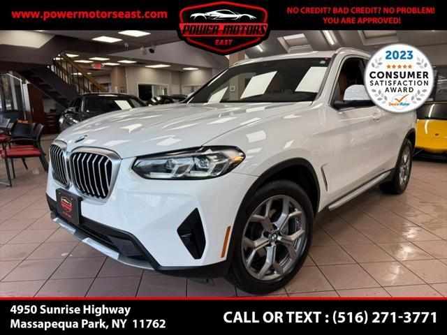 used 2022 BMW X3 car, priced at $27,700