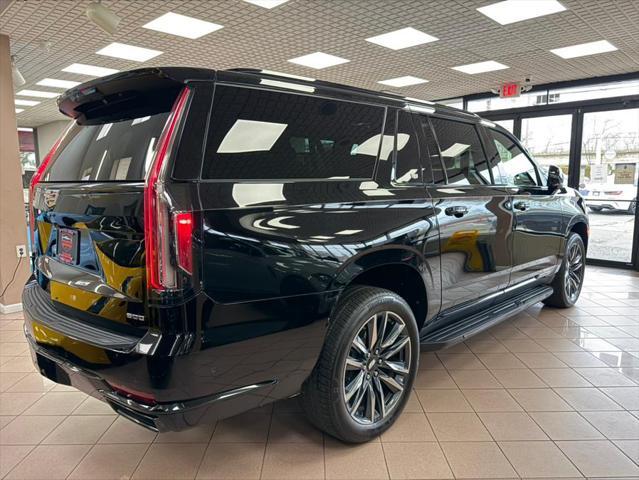 used 2023 Cadillac Escalade ESV car, priced at $73,800