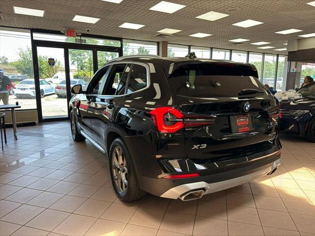 used 2022 BMW X3 car, priced at $27,500