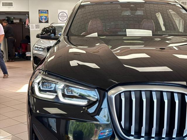used 2022 BMW X3 car, priced at $27,500