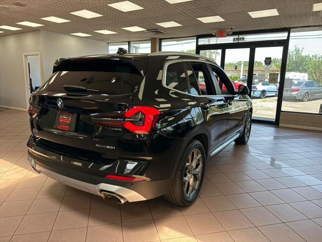 used 2022 BMW X3 car, priced at $27,500