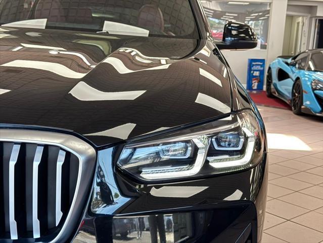 used 2022 BMW X3 car, priced at $27,500