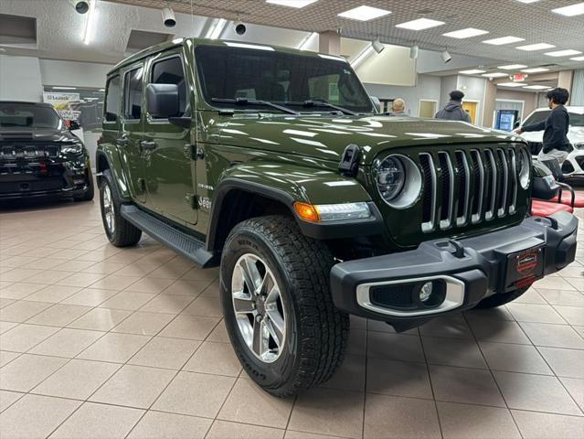 used 2021 Jeep Wrangler Unlimited car, priced at $28,700