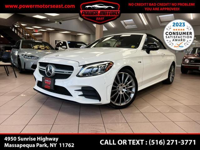 used 2019 Mercedes-Benz AMG C 43 car, priced at $32,800