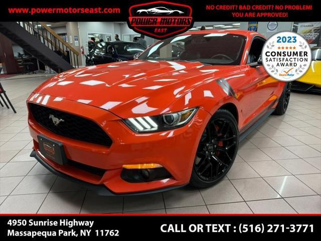 used 2015 Ford Mustang car, priced at $15,300