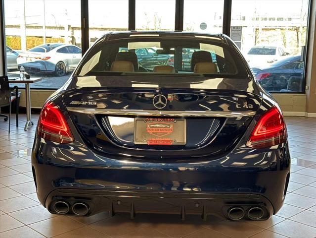 used 2020 Mercedes-Benz AMG C 43 car, priced at $29,800