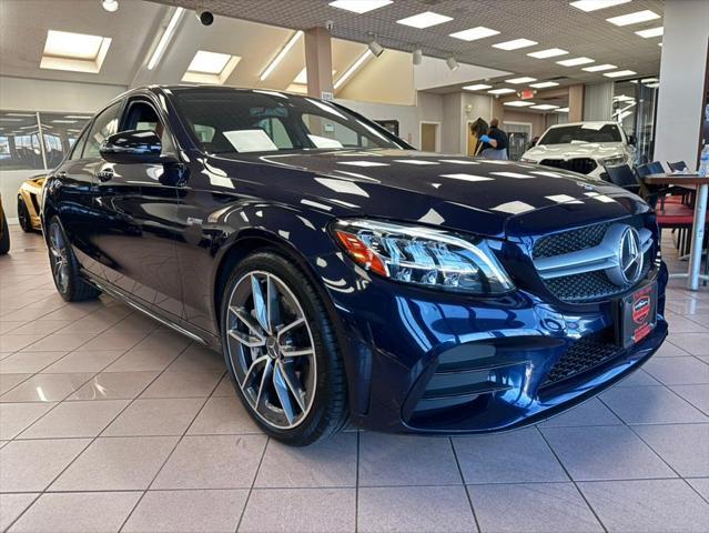 used 2020 Mercedes-Benz AMG C 43 car, priced at $29,800