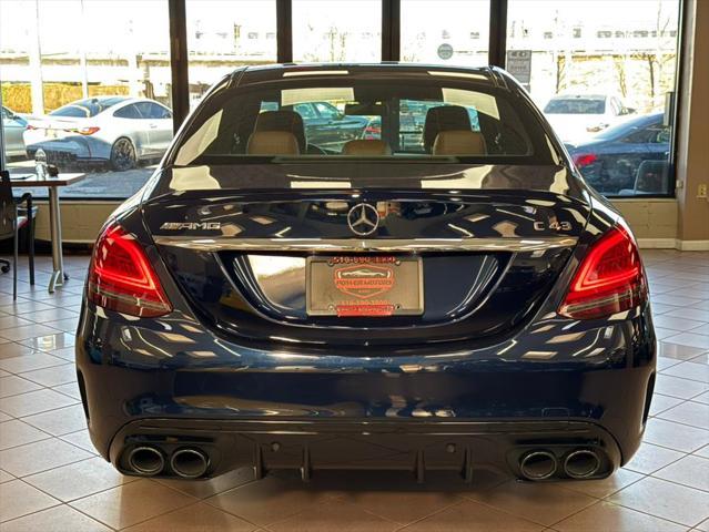 used 2020 Mercedes-Benz AMG C 43 car, priced at $29,800