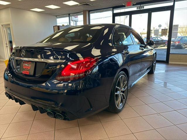 used 2020 Mercedes-Benz AMG C 43 car, priced at $29,800