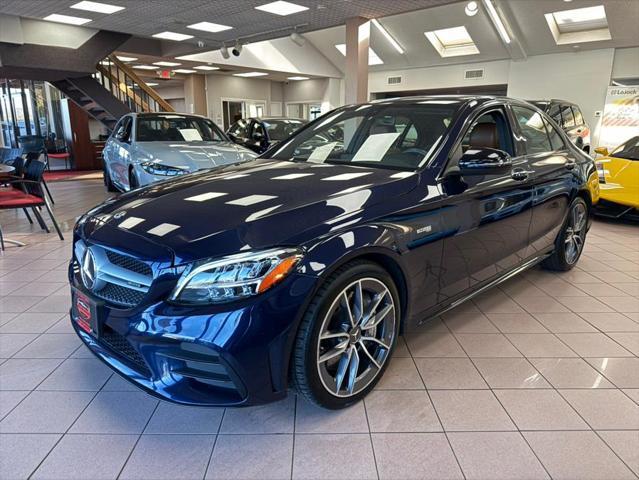 used 2020 Mercedes-Benz AMG C 43 car, priced at $29,800