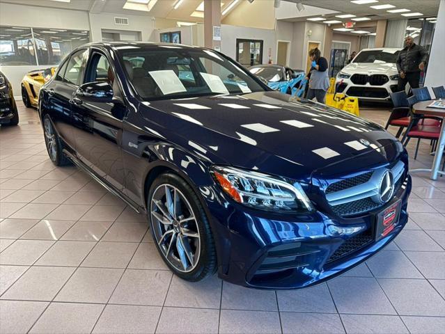 used 2020 Mercedes-Benz AMG C 43 car, priced at $29,800