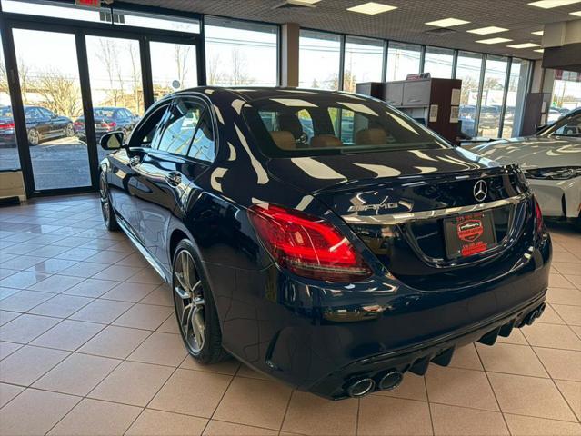 used 2020 Mercedes-Benz AMG C 43 car, priced at $29,800