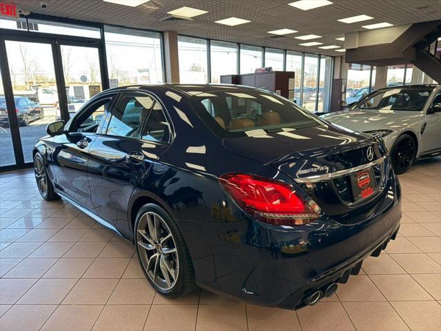 used 2020 Mercedes-Benz AMG C 43 car, priced at $29,800