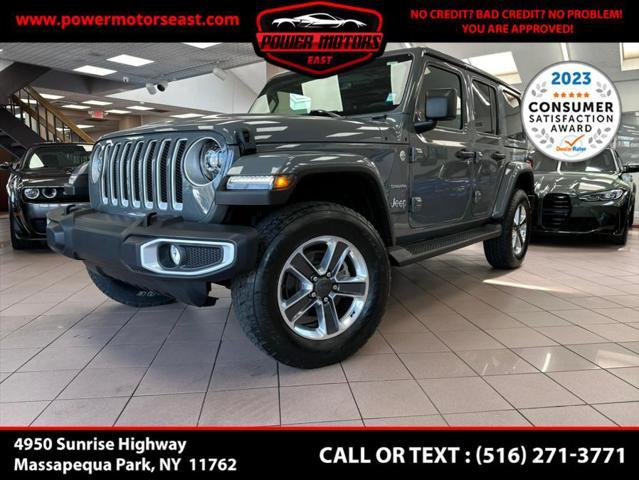 used 2021 Jeep Wrangler Unlimited car, priced at $28,251