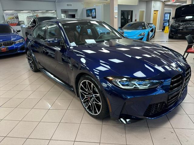 used 2022 BMW M3 car, priced at $63,900