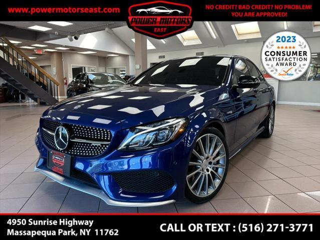 used 2018 Mercedes-Benz AMG C 43 car, priced at $28,400