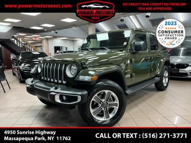 used 2021 Jeep Wrangler Unlimited car, priced at $24,751