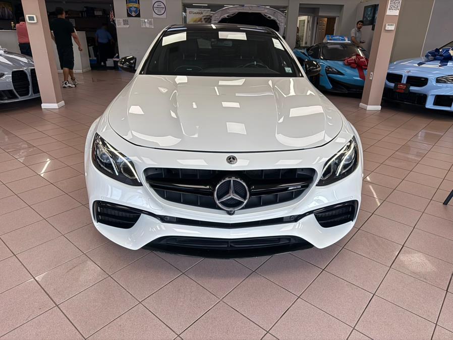 used 2018 Mercedes-Benz AMG E 63 car, priced at $49,900