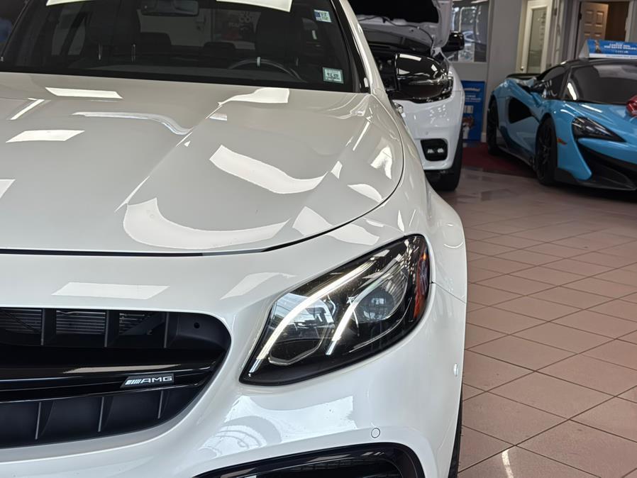 used 2018 Mercedes-Benz AMG E 63 car, priced at $49,900