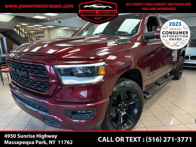 used 2022 Ram 1500 car, priced at $34,500