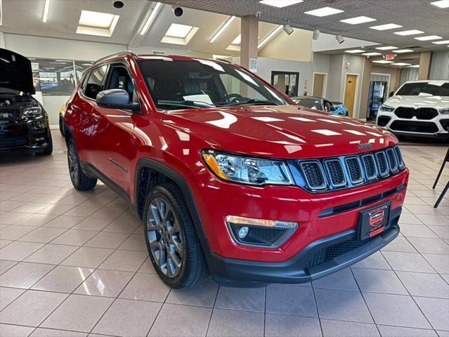 used 2021 Jeep Compass car, priced at $15,900