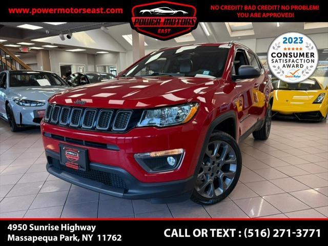 used 2021 Jeep Compass car, priced at $15,900